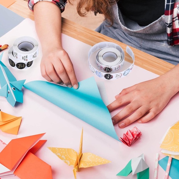 1000 Multicolored Thank you stickers(buy now) - Picture 2 of 3